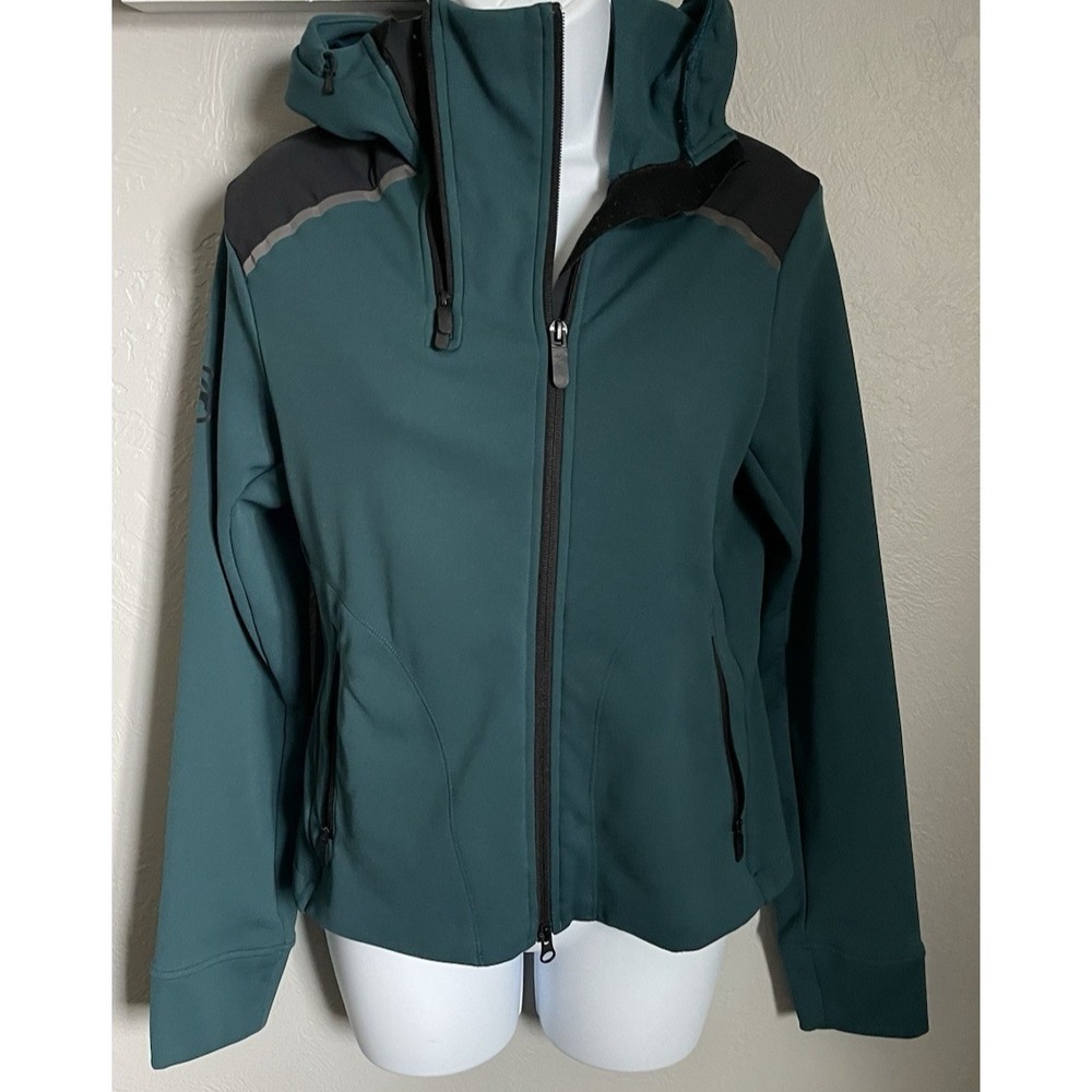 Backcountry Frary Full Zip Fleece‎ Hoodie Green Jacket Womens Size Medium